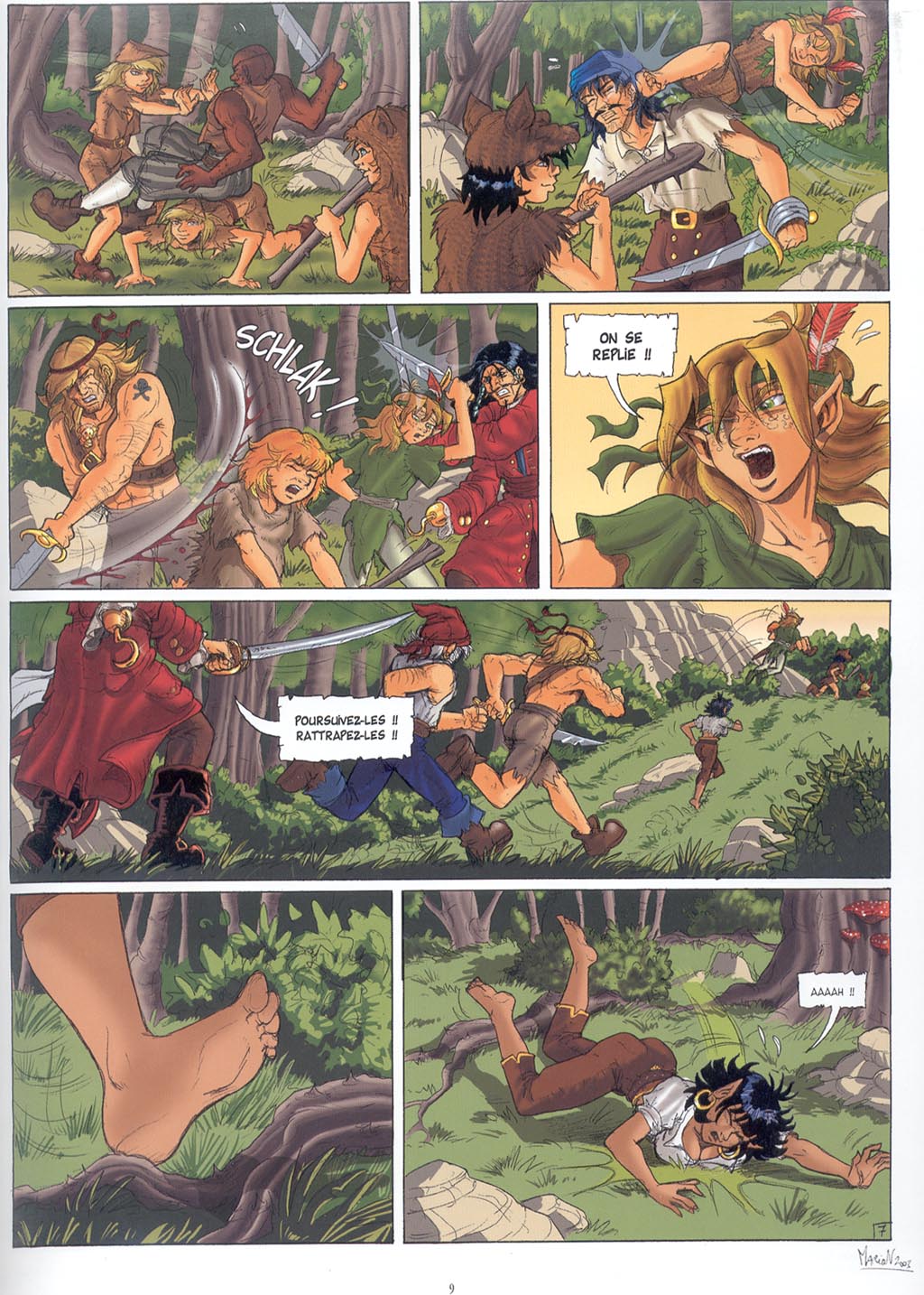 Dread Mac Farlane #1: La carte d'Estrechez page 9 full
