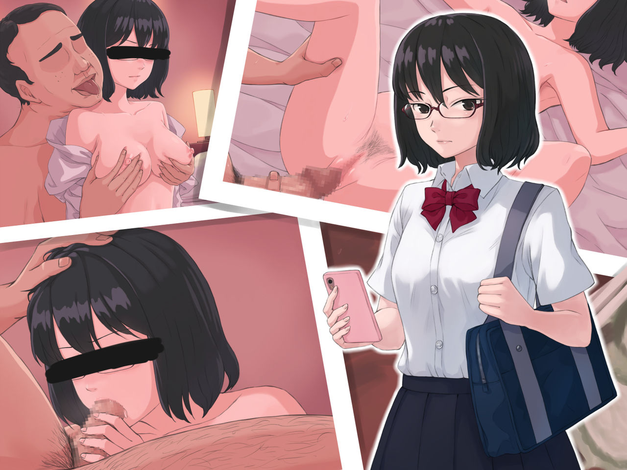 Kuru-kei megane JK ga ossan to enko suru hanashi page 2 full