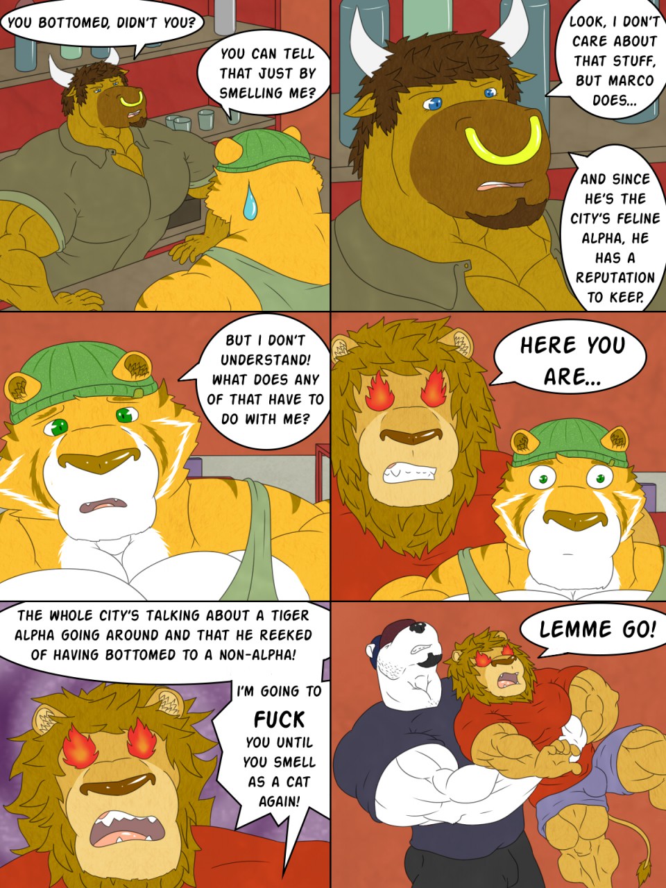 The Big Life 6: The Rogue Alpha page 8 full