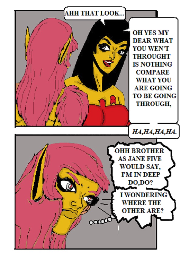 X Agency  First Mission Book Two Issue Six, Seven, Eight, Nine, Ten. page 6 full