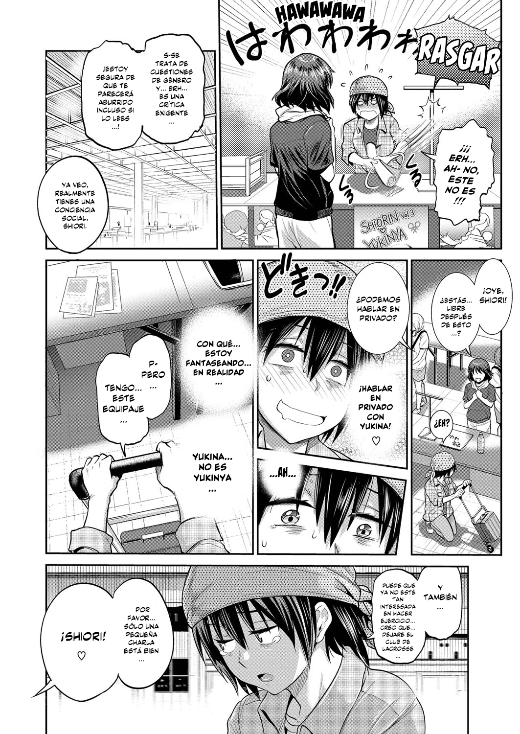 Joshi Lacu! - Girls Lacrosse Club ~2 Years Later~ Ch. 8 page 4 full