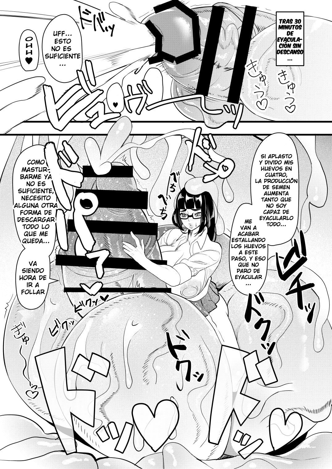 Bakukon Futanari Joshi - Aan Bakkyun Bakkyun Itsumo no Shasei Asobi page 5 full
