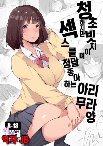 Seiso dakedo Bitch de Sex Daisuki Arimura-san. | 청초하지만 빗치이며 섹스를 정말 좋아하는 아리무라 양 cover