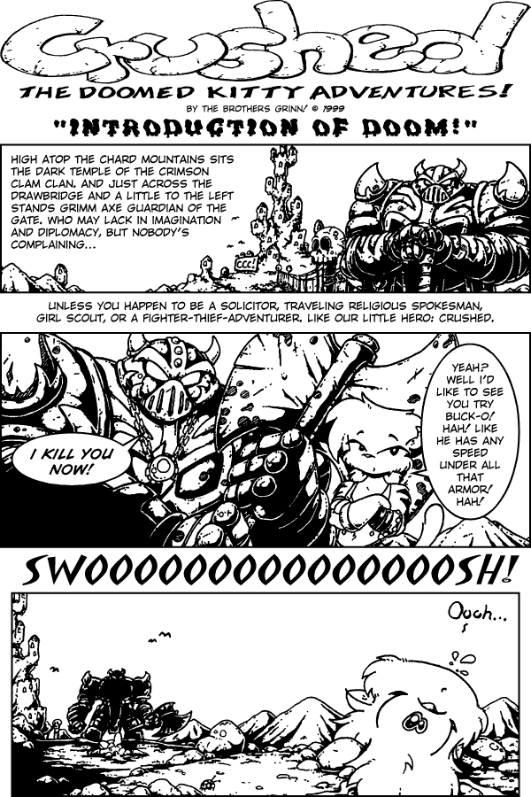 Crushed: The Doomed Kitty Adventures page 1 full