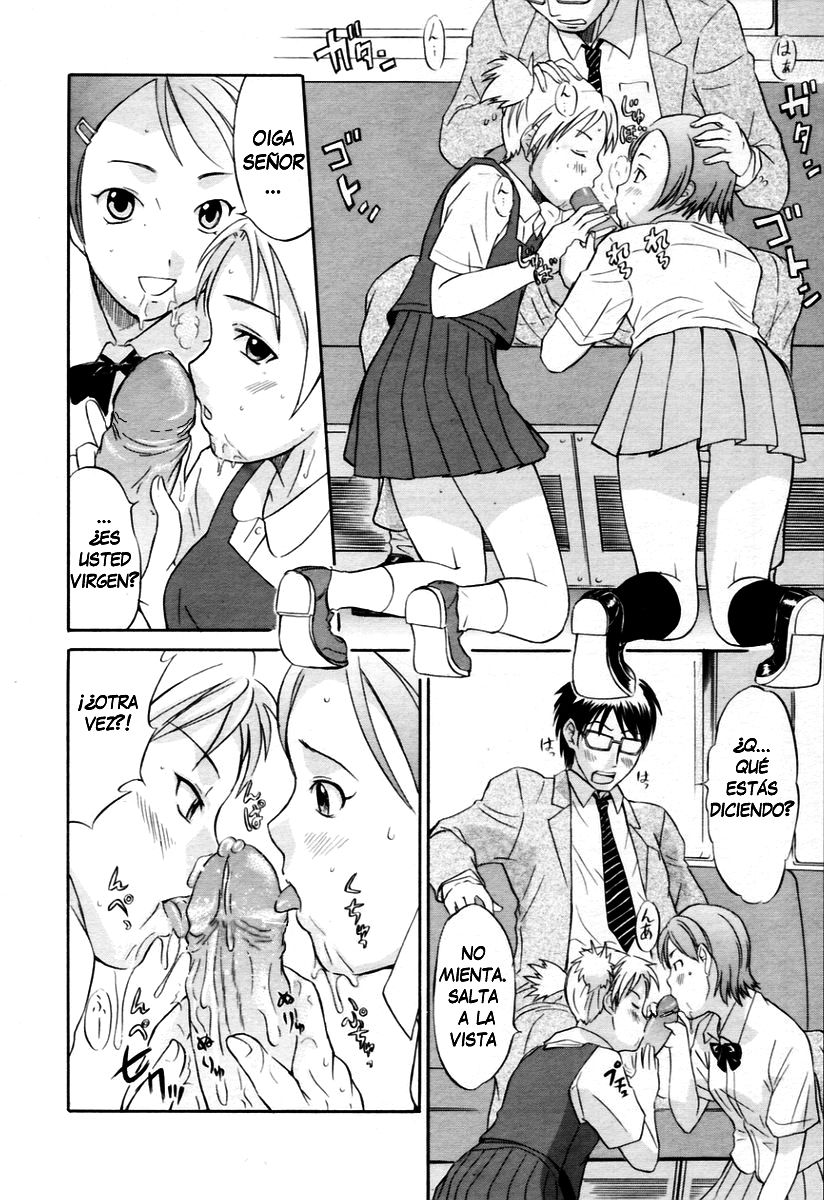 Kaisoku Man Kan Zenseki | In the express train - full course gang &amp; bang page 7 full
