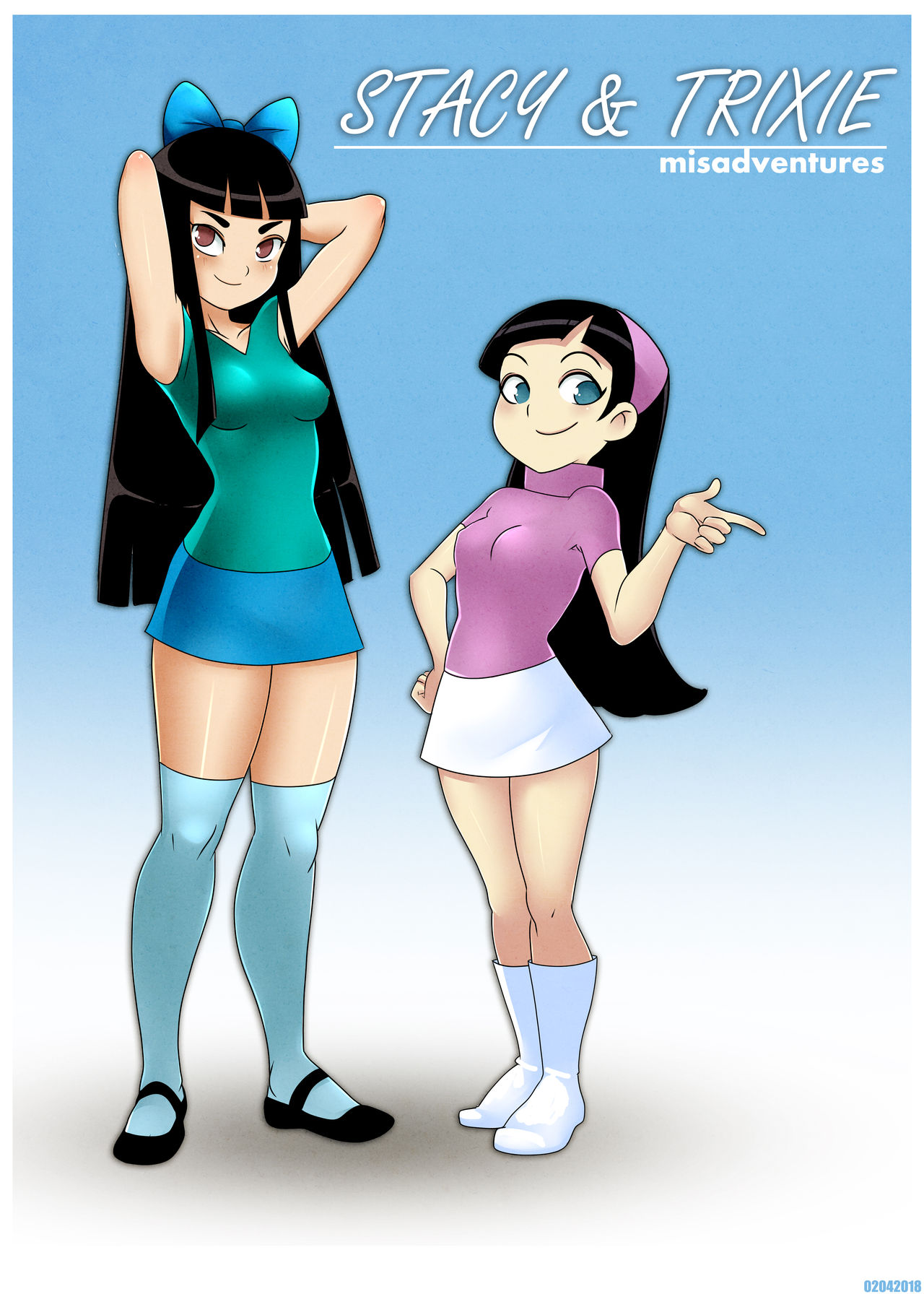 Stacy &amp; Trixie:ViperRapers Prey. INKED page 2 full