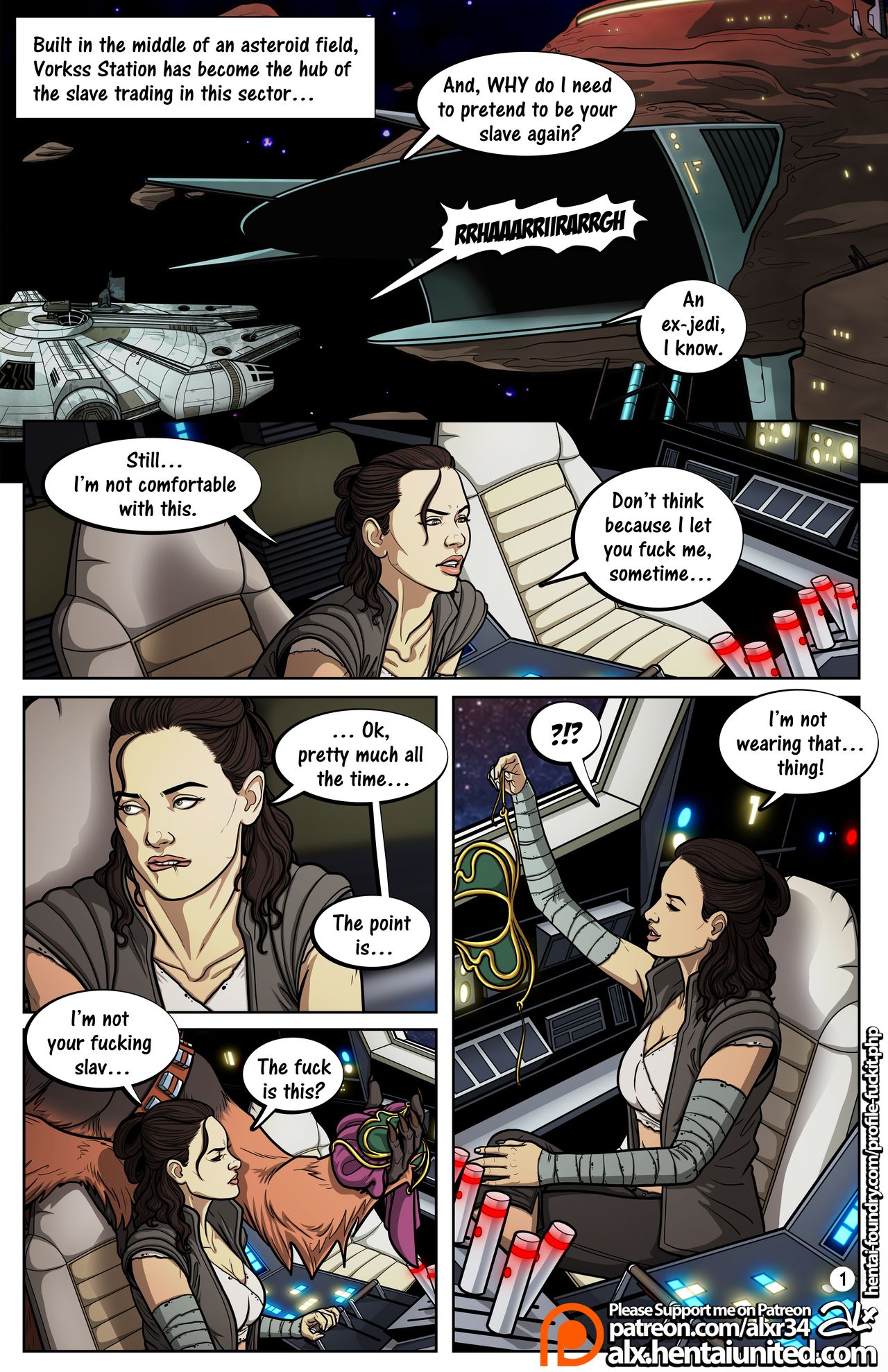 Star Wars: A Complete Guide to Wookie Sex II page 3 full