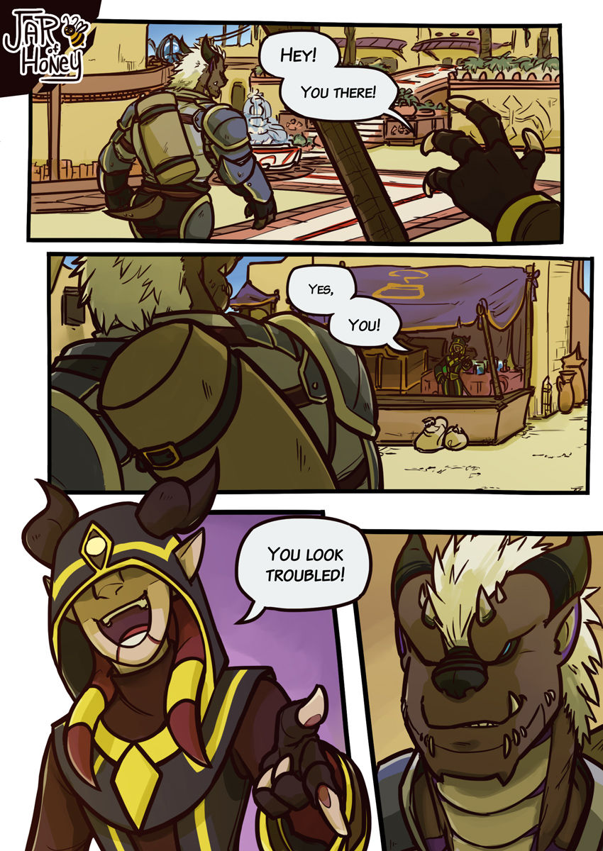 Jar of Honey page 1 full