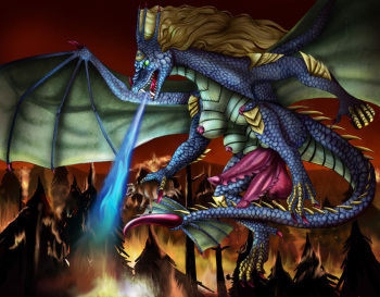 Susan the monster + Mad Scientist Dragon cover