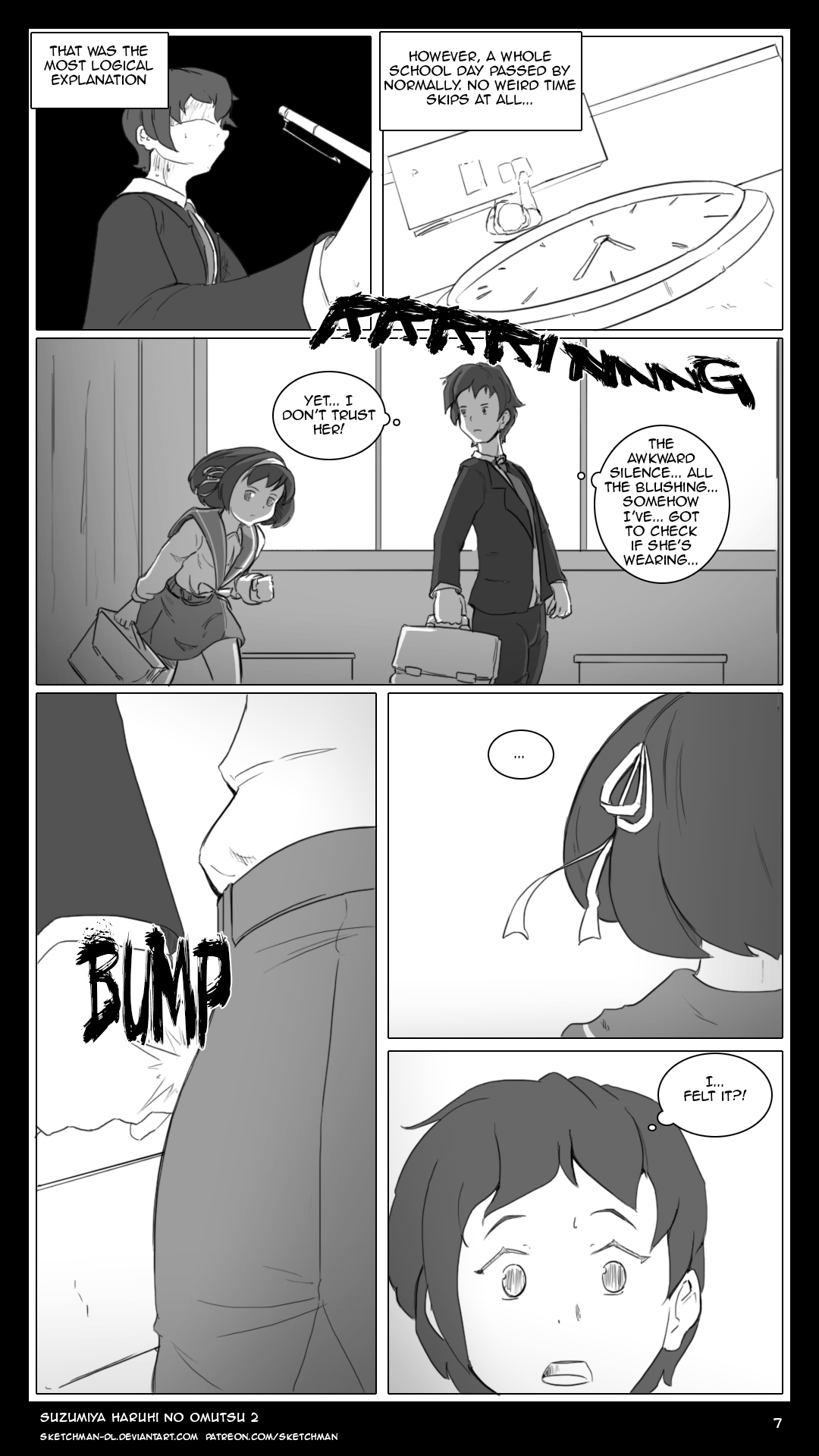 Suzumiya Haruhi no Omutsu 2 - The Diapers of Haruhi Suzumiya Part 2 page 7 full
