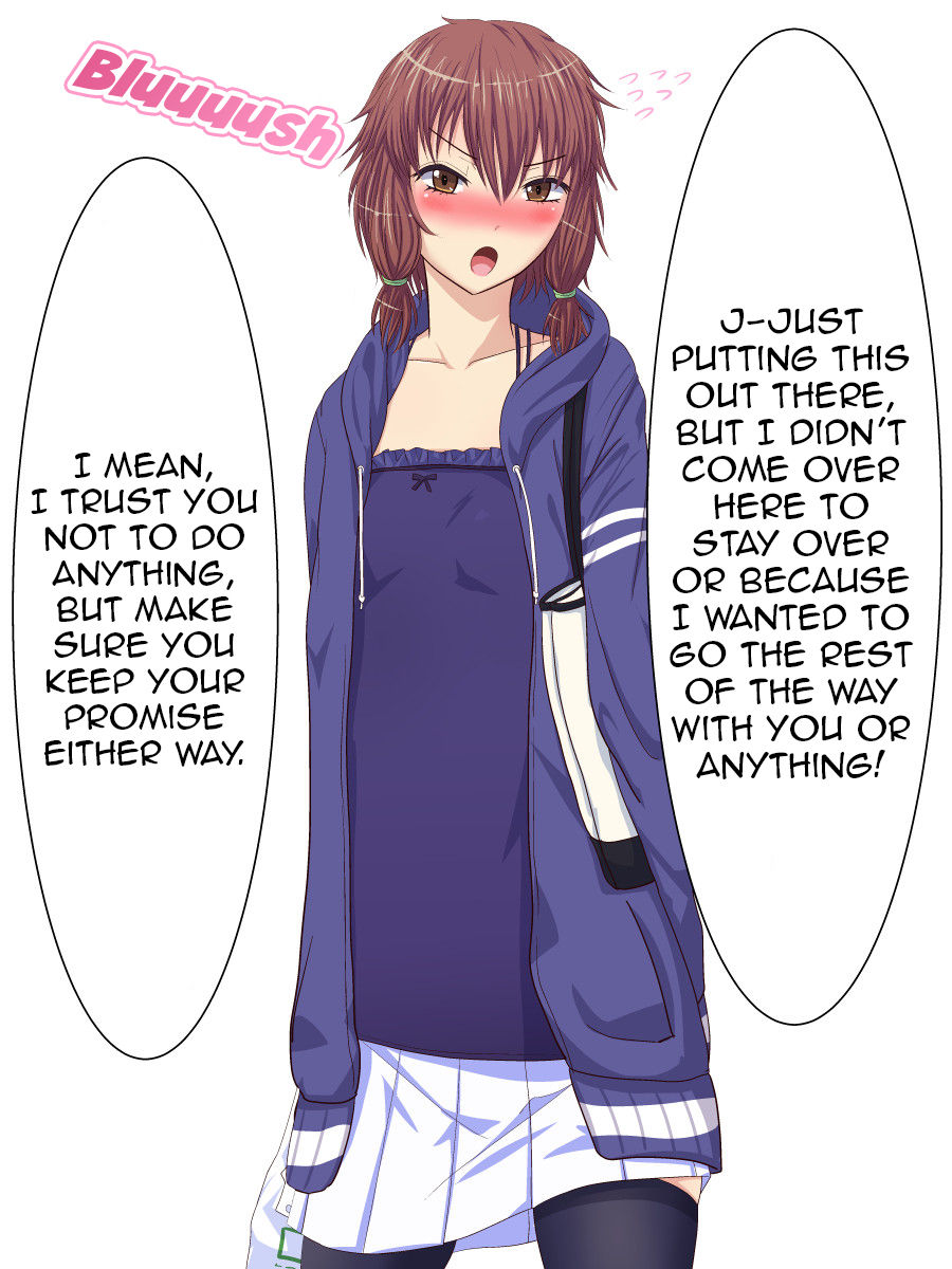 Toshishita no Kanojo no Shojosei o Sonchou Shitsutsu Pants o Haite Amaeru Hon page 9 full