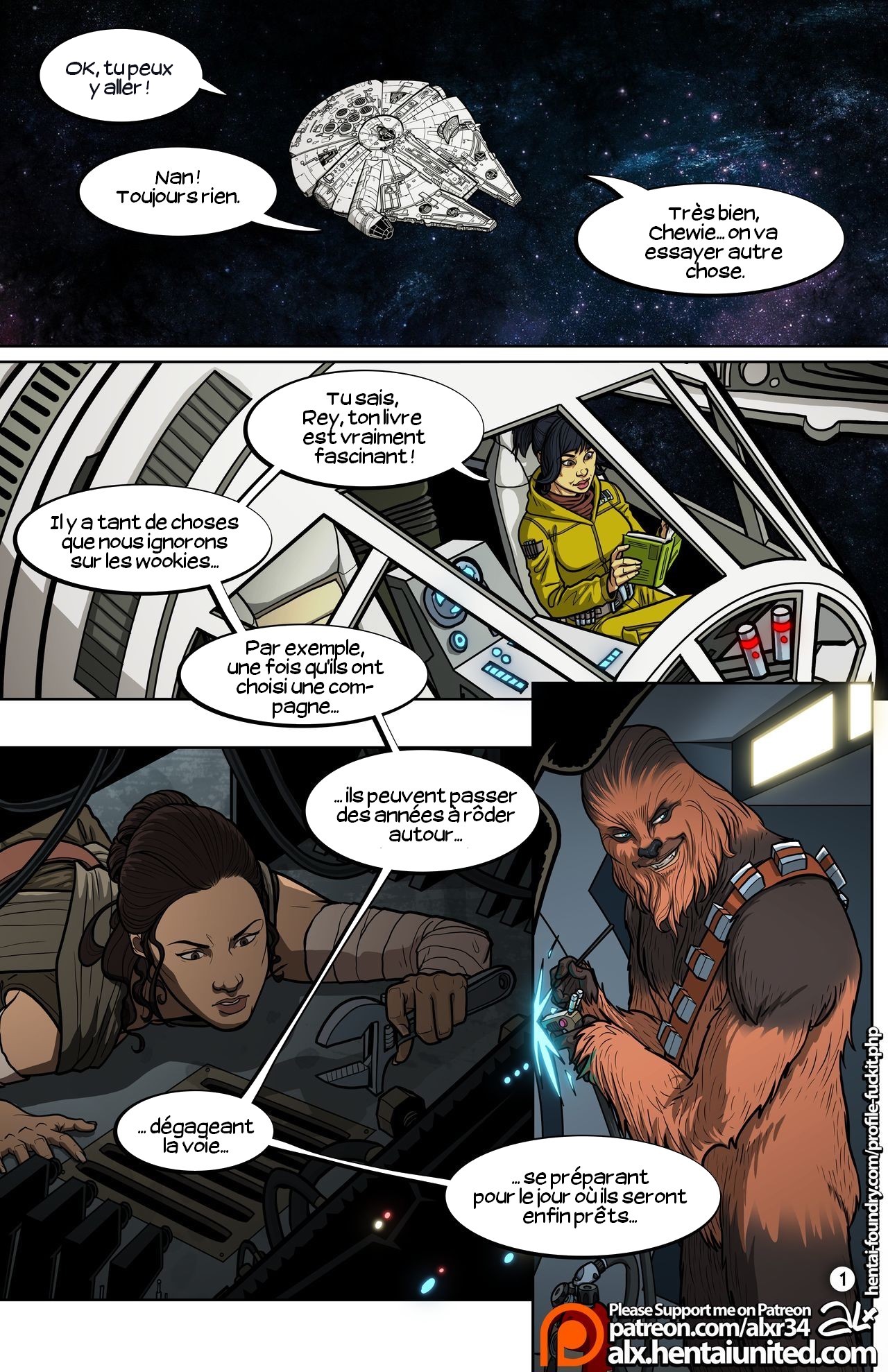 Star Wars : A Complete Guide to Wookie Sex page 2 full