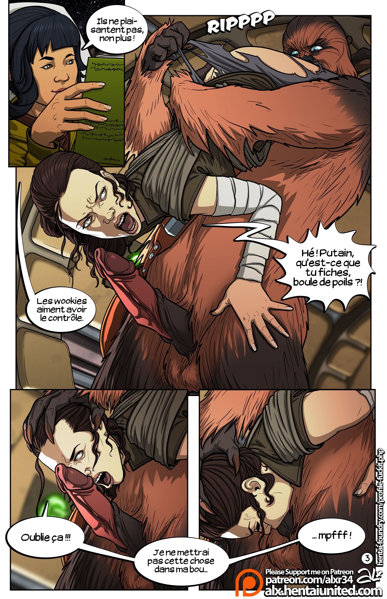Star Wars : A Complete Guide to Wookie Sex page 4 full