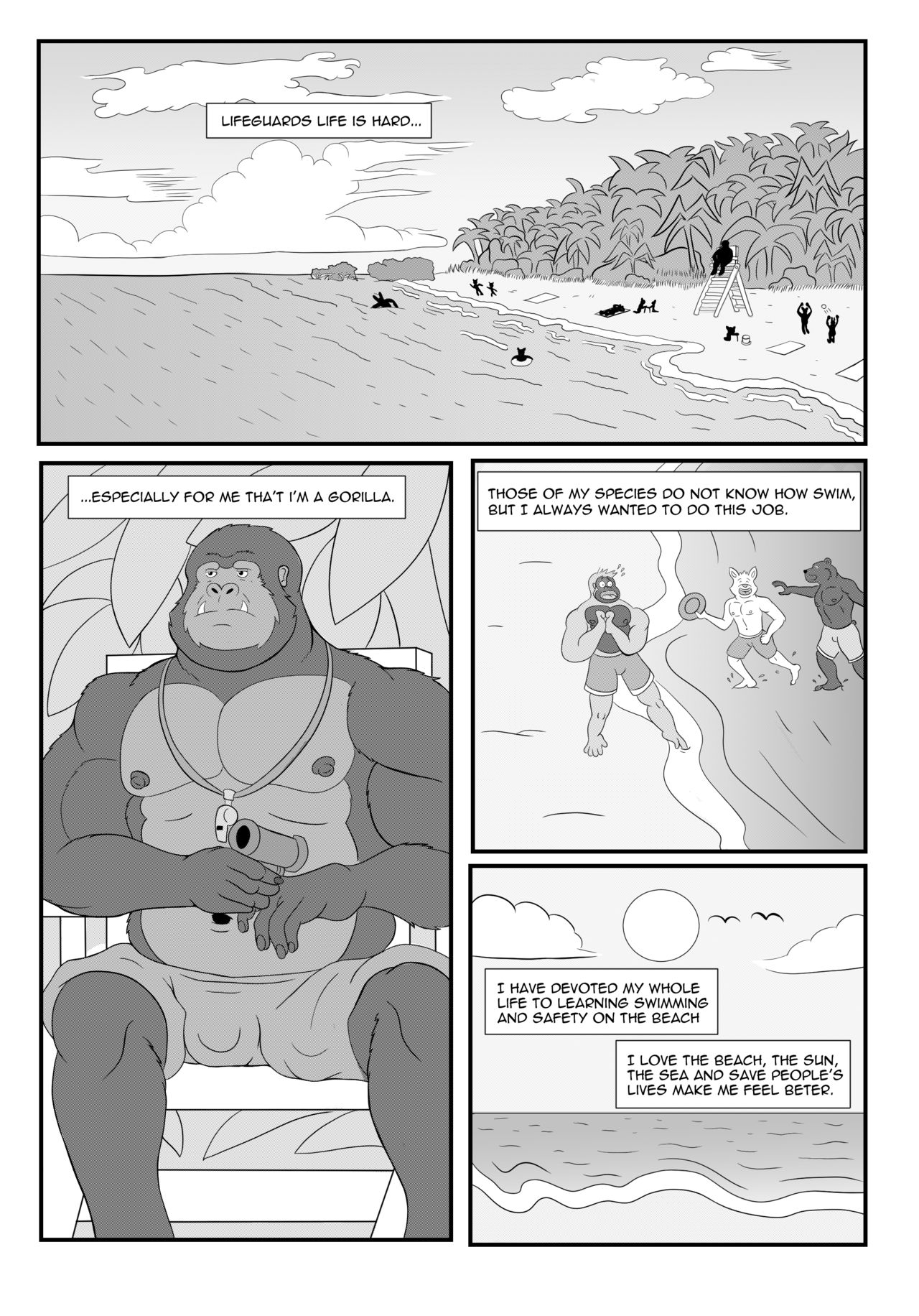 My dear Lifeguard page 2 full