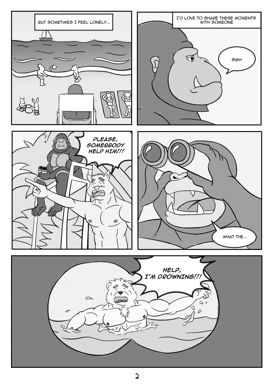 My dear Lifeguard page 3 full