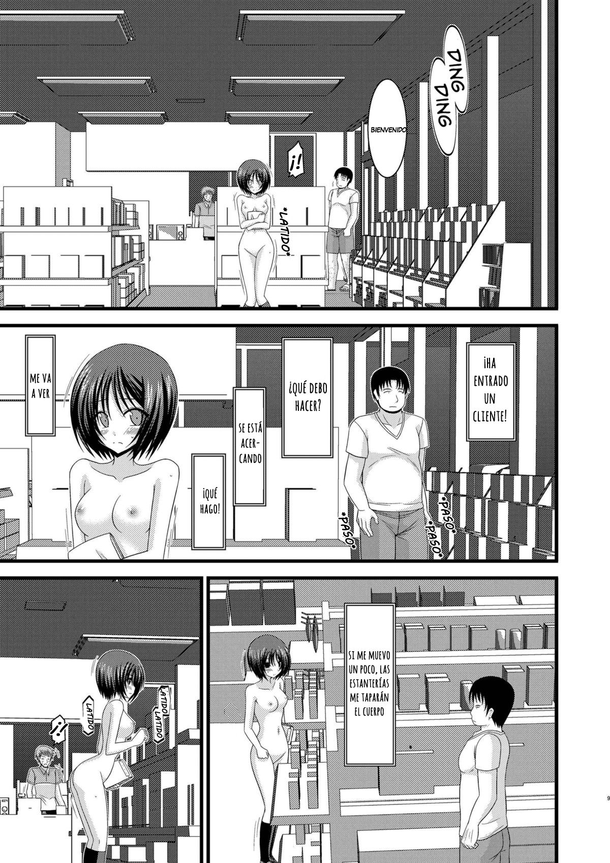 Roshutsu Shoujo Yuugi Kyuu | Exhibitionist Girl's Play 9 page 8 full