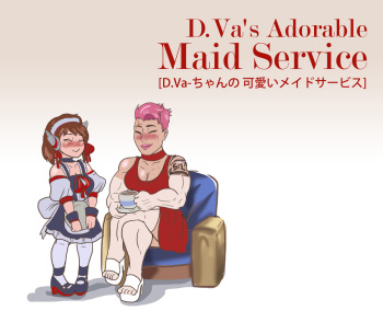 D.Va's Adorable Maid Service cover