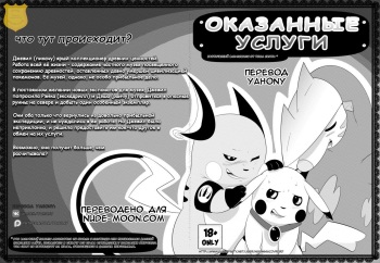 Services Rendered | Оказанные услуги cover