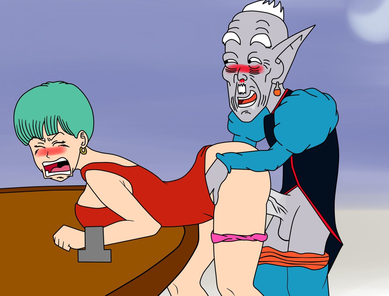 Bulma's Wet Nightmare page 3 full
