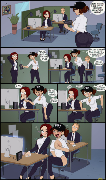 FBI/Stacy comics cover