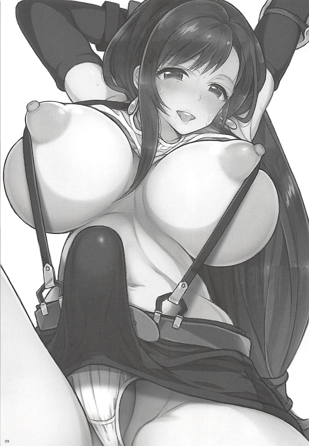 Futanari Doutei Tifa Soushuuhen -Tsuioku- Inran Mesu Chinpo Kairaku Ochi page 8 full