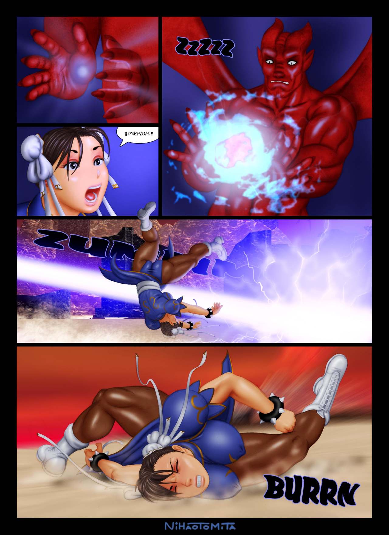 Las 5 Pruebas De Chun Li page 7 full