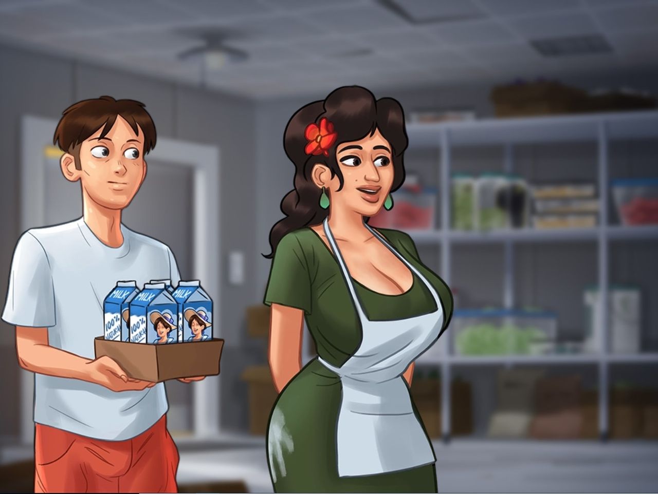 Summertime Saga CG update v0.17 Diane page 2 full