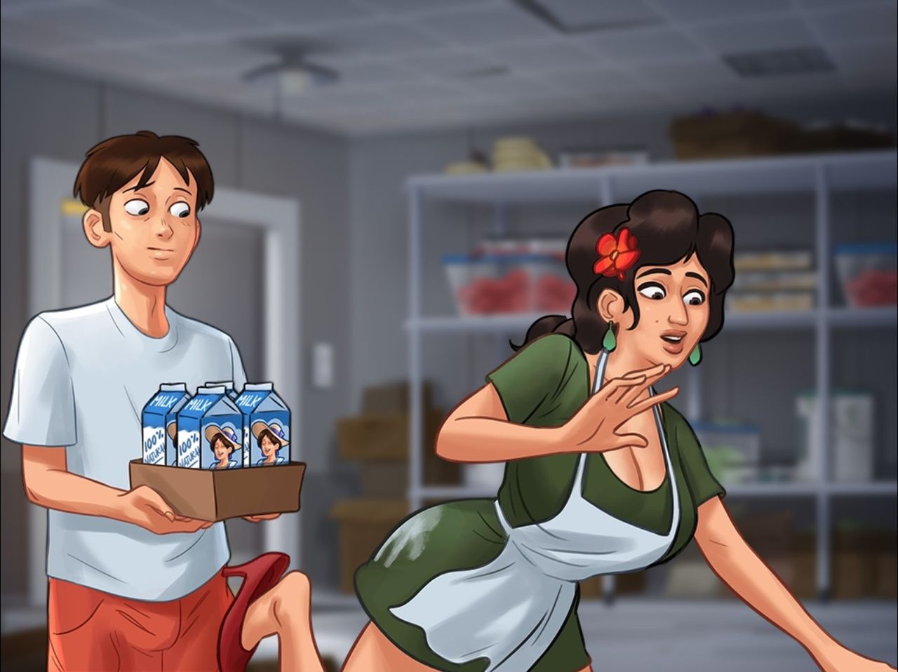 Summertime Saga CG update v0.17 Diane page 3 full
