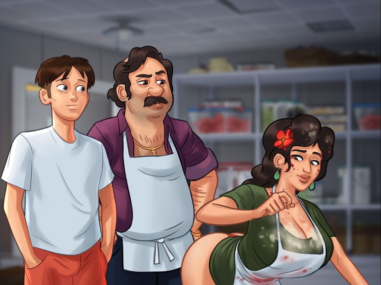 Summertime Saga CG update v0.17 Diane page 6 full