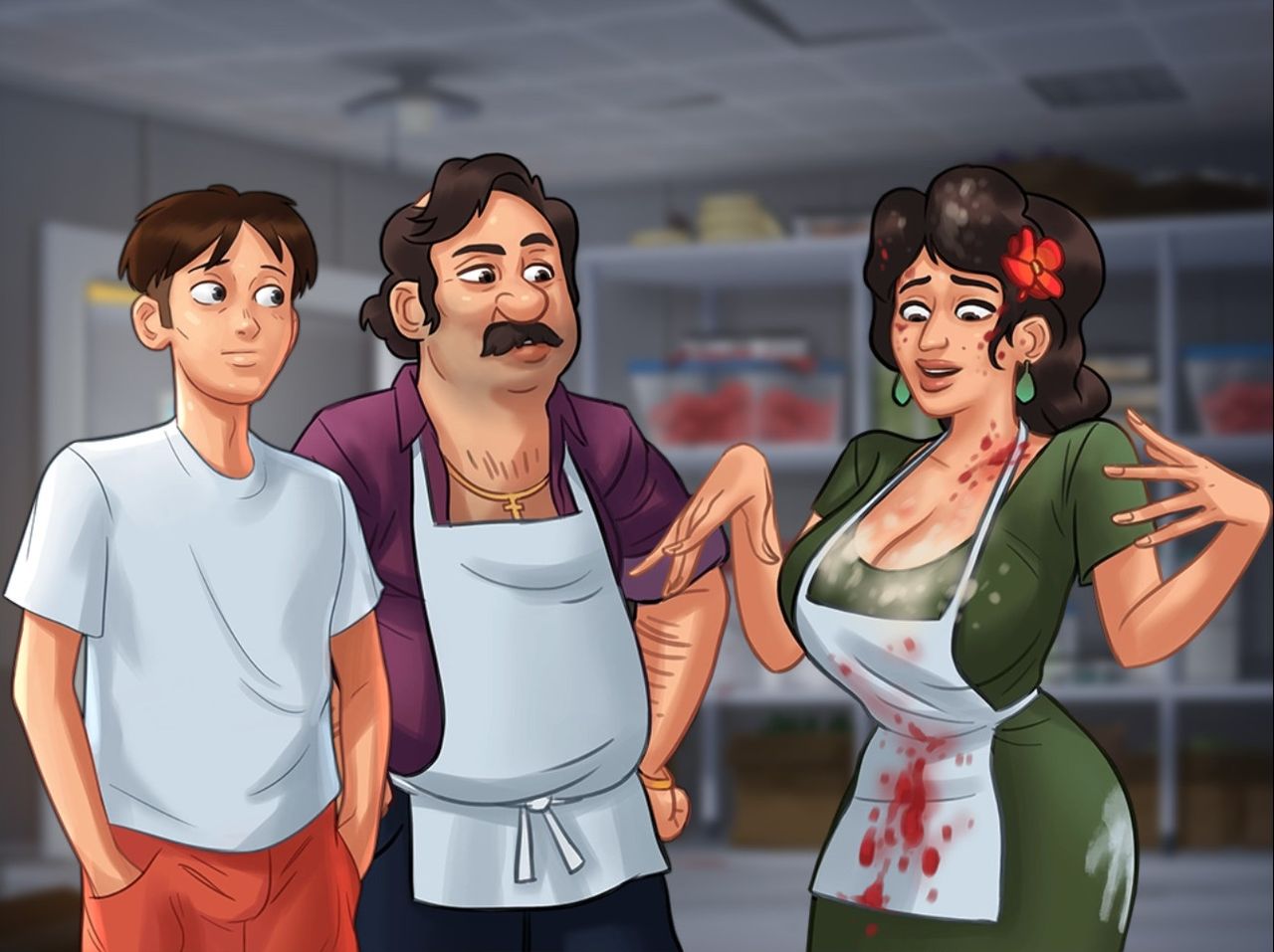 Summertime Saga CG update v0.17 Diane page 7 full