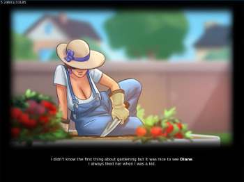 Summertime Saga CG update v0.17 Diane cover