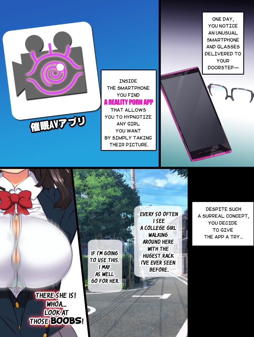 Hypnotized College Girls -REALITY PORN APP- Chapter 1 page 1 full