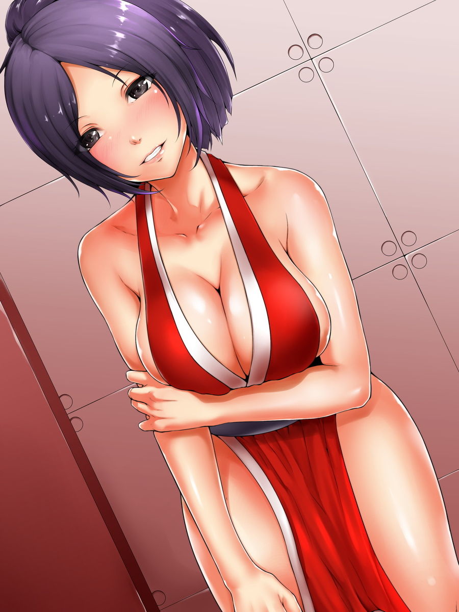 Shiranui Mai no oshioki kinkeri | Mai Shiranui's punishing testical kicks page 9 full