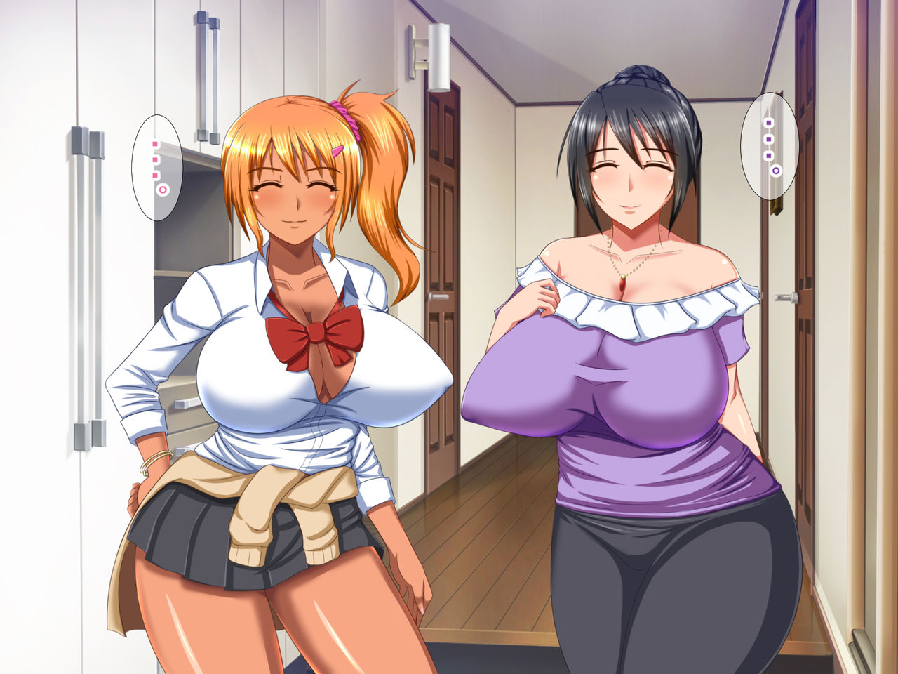 Hikkoshisaki no Otonari-san wa Dosukebe Oyako ga Sumu Ie deshita page 10 full