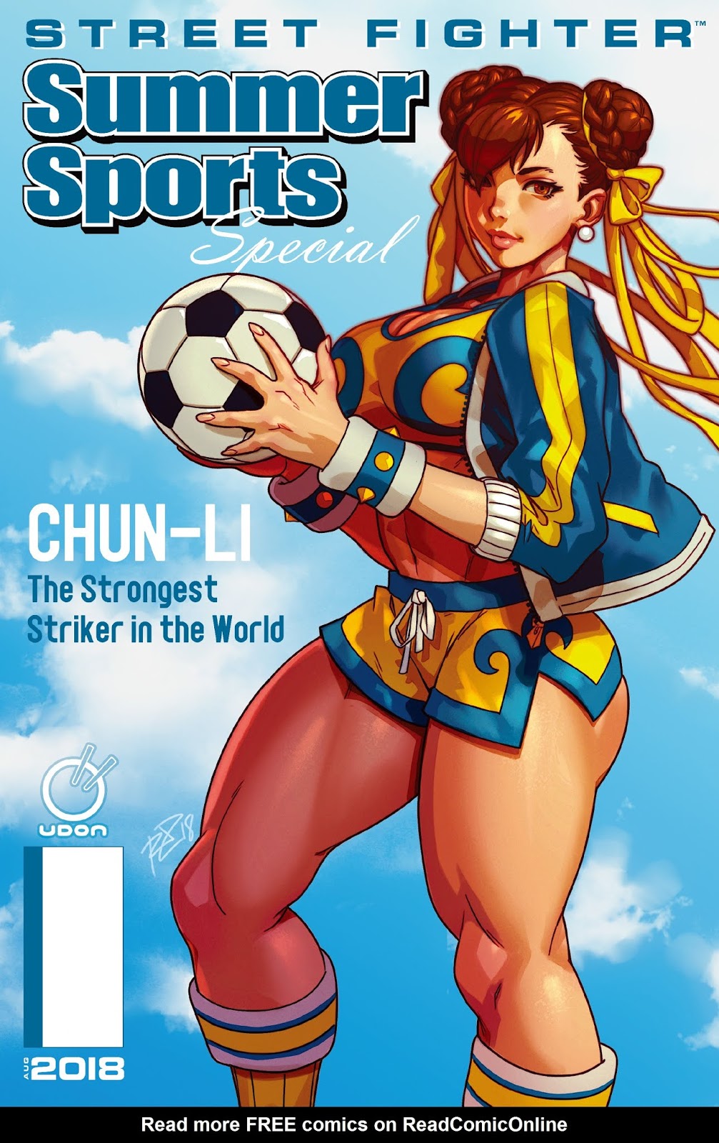 Street Fighter Summer Sports Special 2018 page 1 full