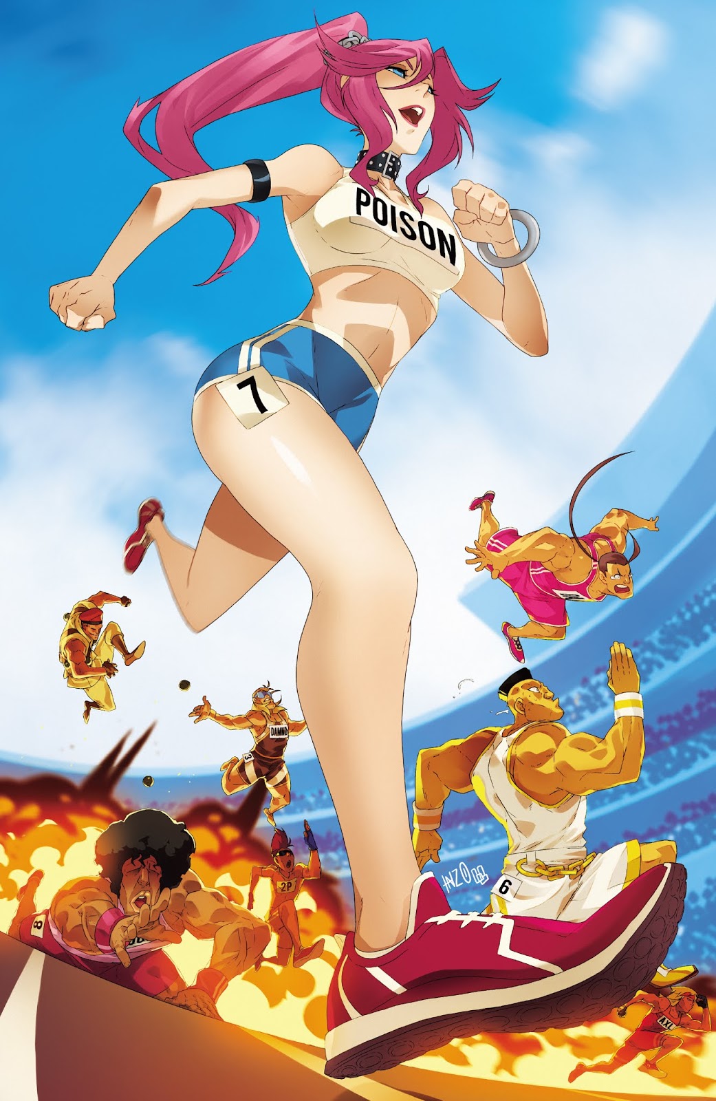 Street Fighter Summer Sports Special 2018 page 6 full