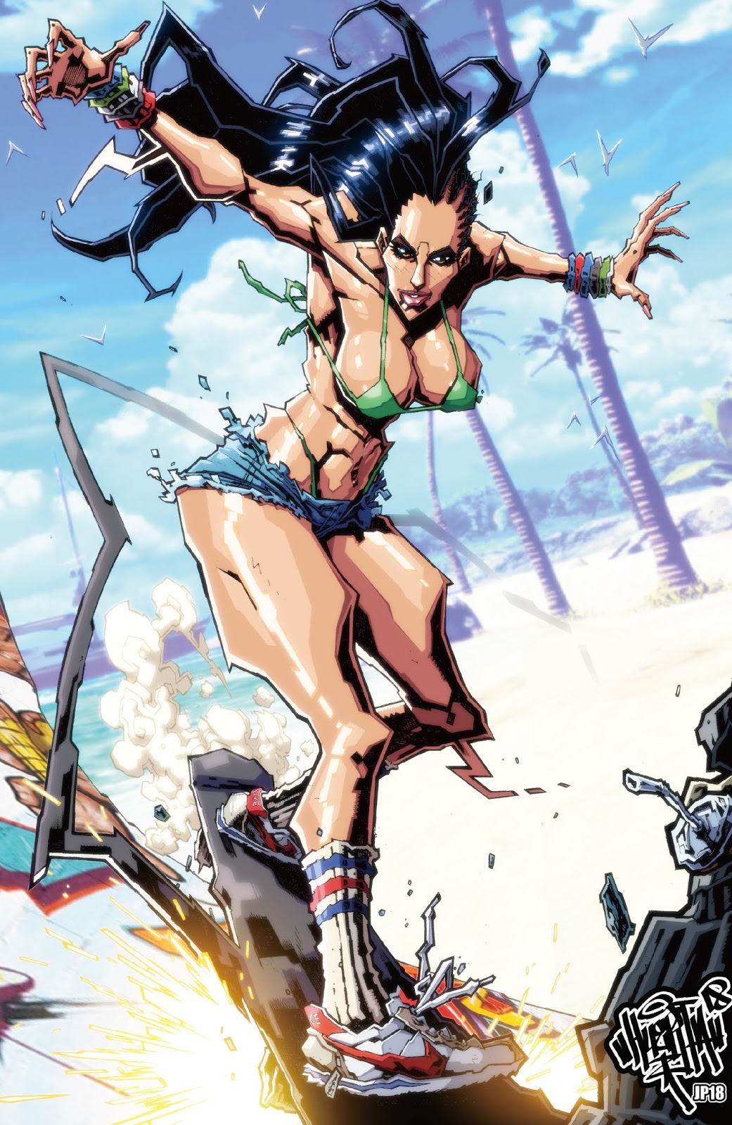 Street Fighter Summer Sports Special 2018 page 8 full