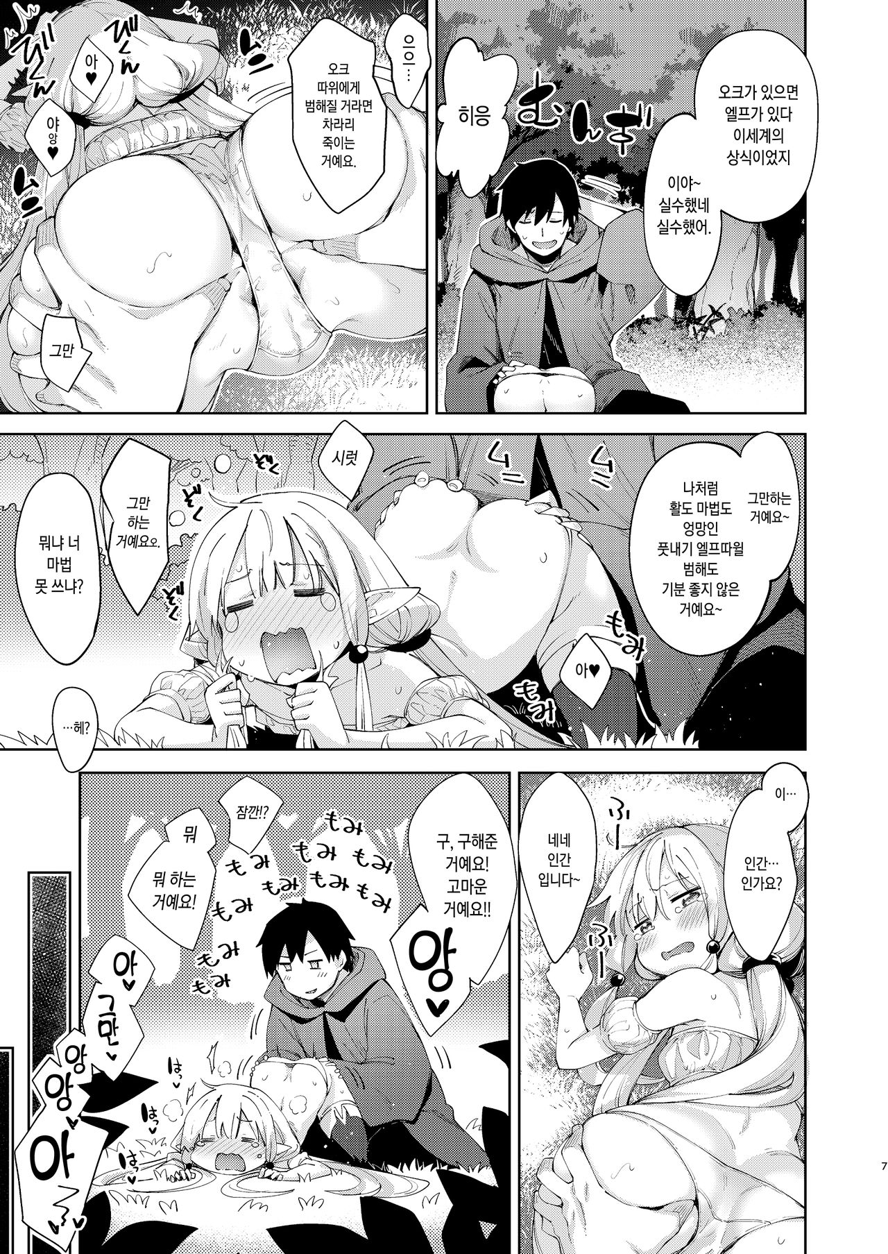 Isekai Kita no de Mahou o Sukebe na Koto ni Riyou Shiyou to Omou II | 이세계에 왔으니 마법을 음란한 짓에 이용할 생각이다 II page 6 full