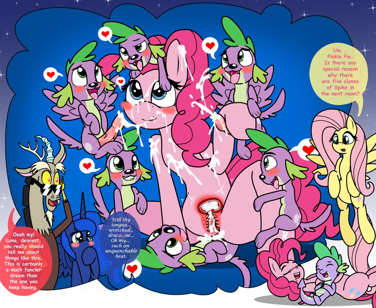 Dog Spike gets all the mares page 10 full