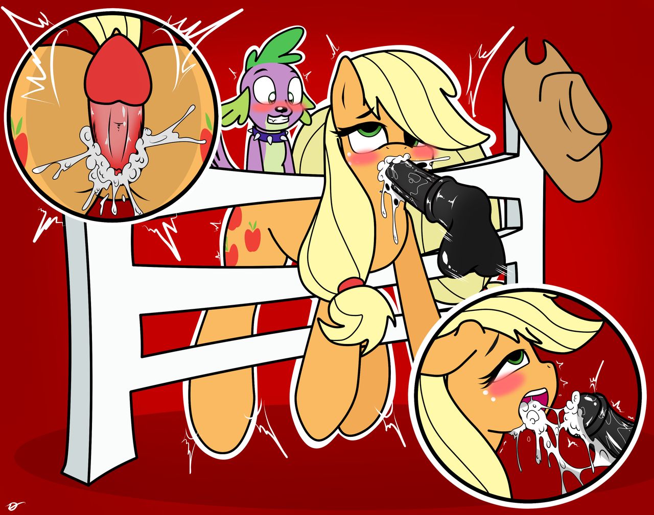 Dog Spike gets all the mares page 7 full