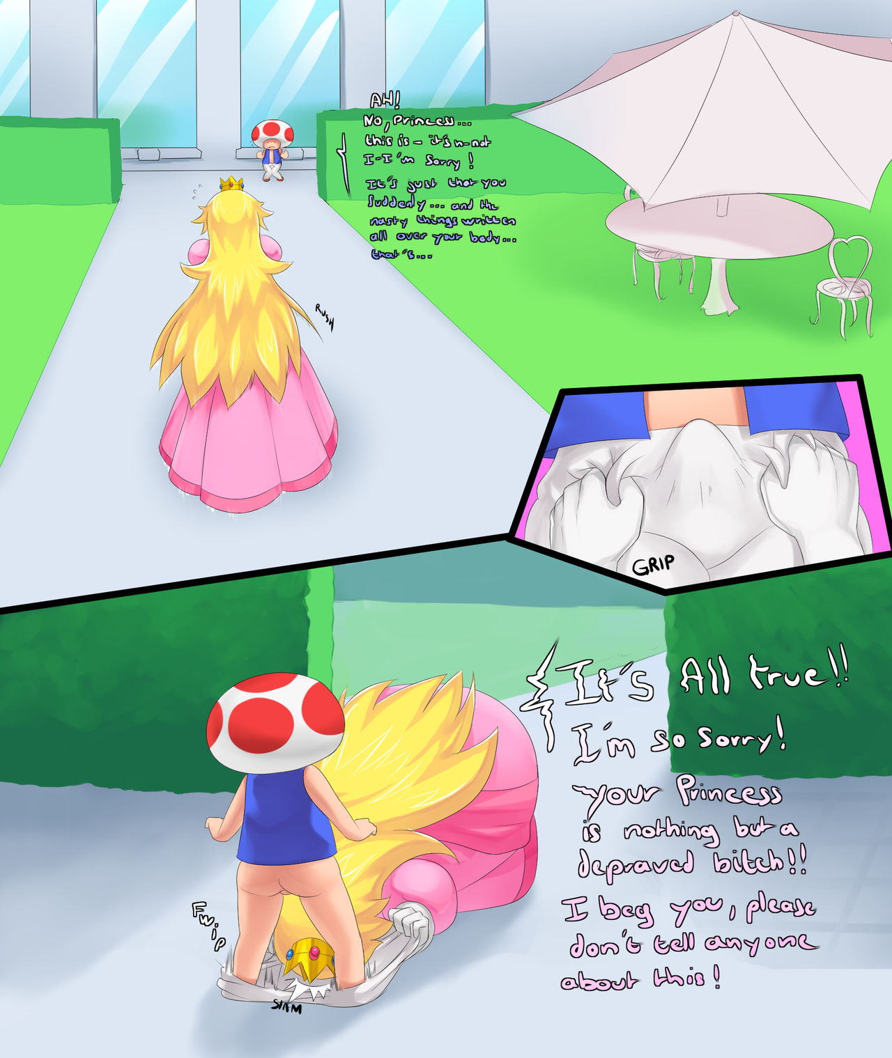 Bitchy Peach page 8 full
