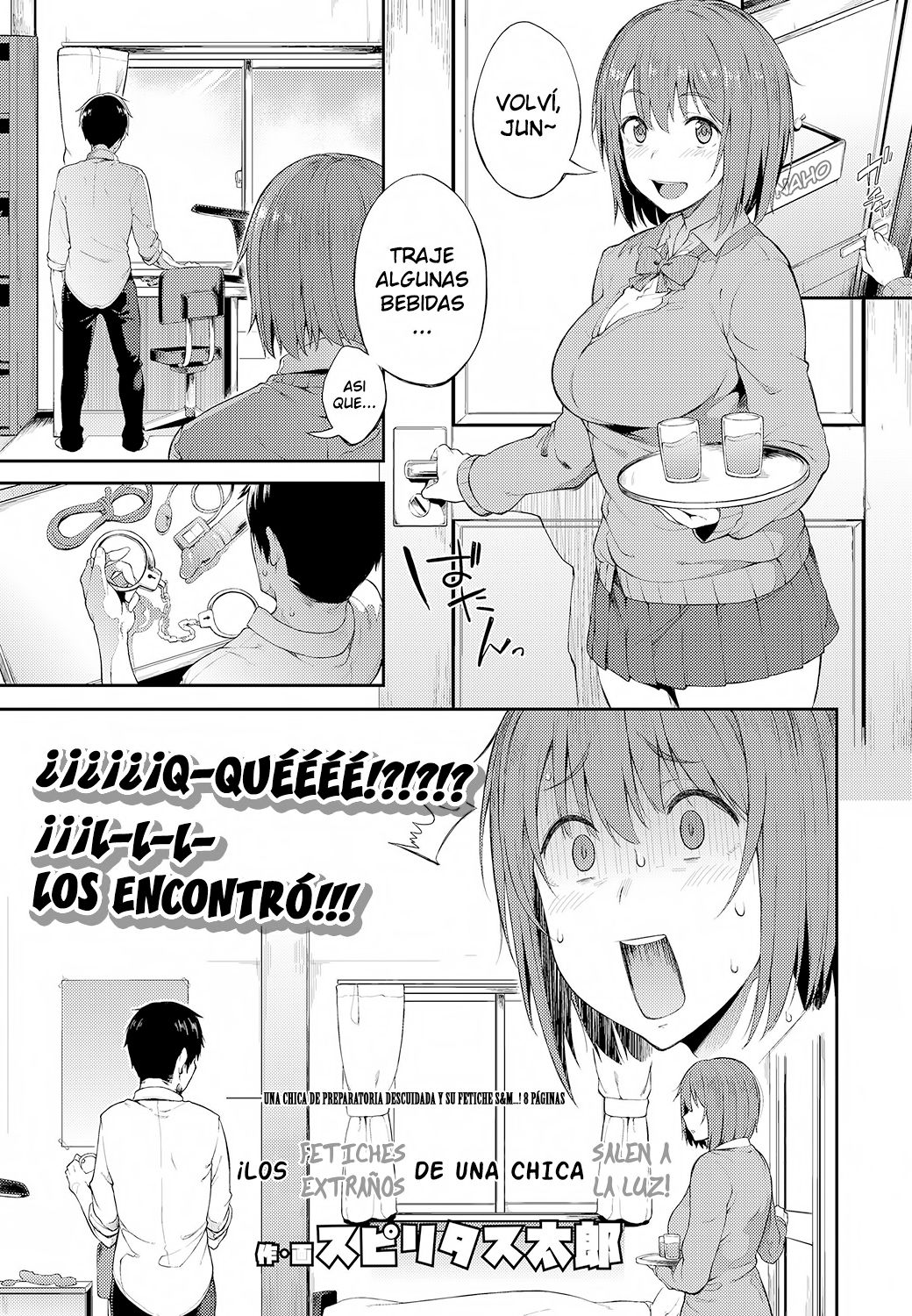 Zenryaku, Kanojo no Seiheki ga Nanameue deshita | ¡Los Fetiches Extraños de una Chica salen a la luz! page 1 full