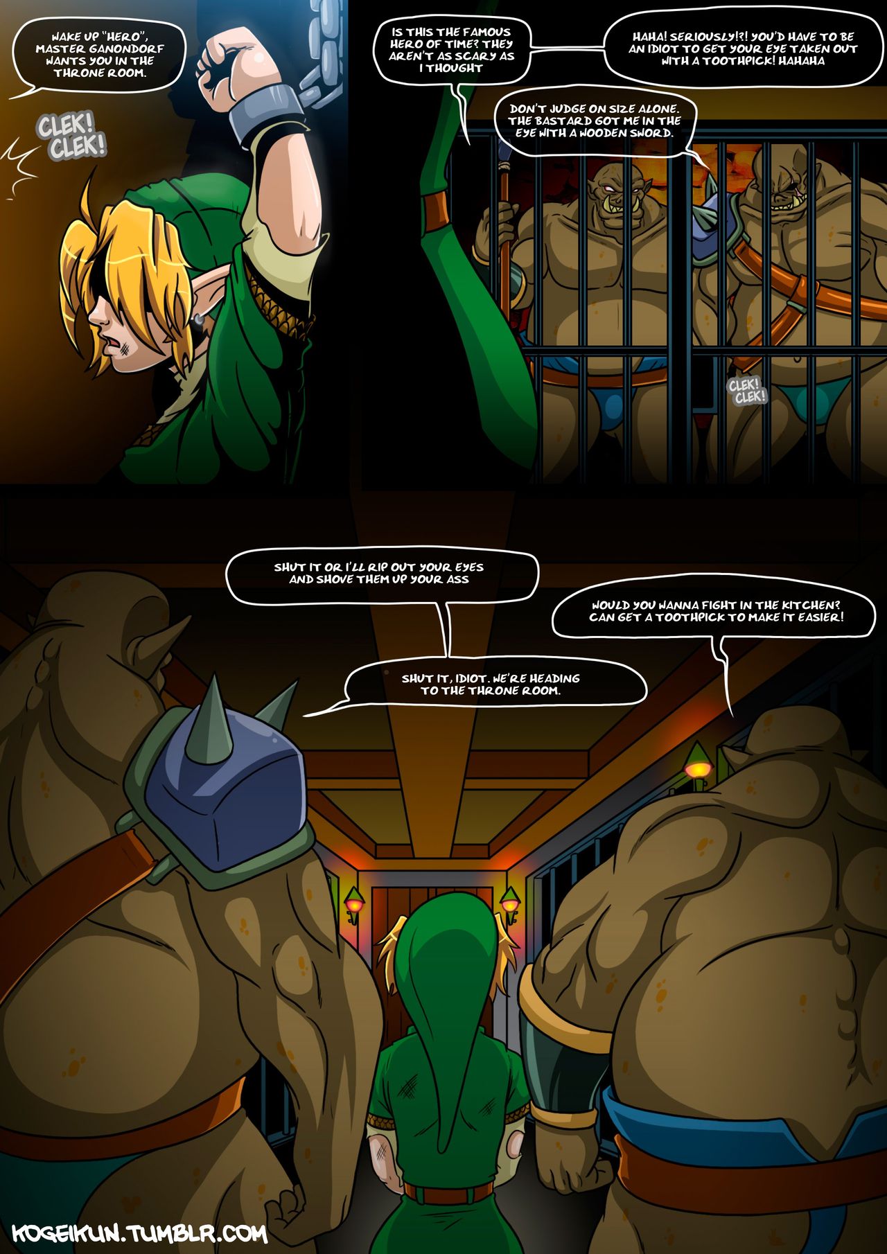 The Legend of Zelda: The Ocarina of Joy #3 page 5 full