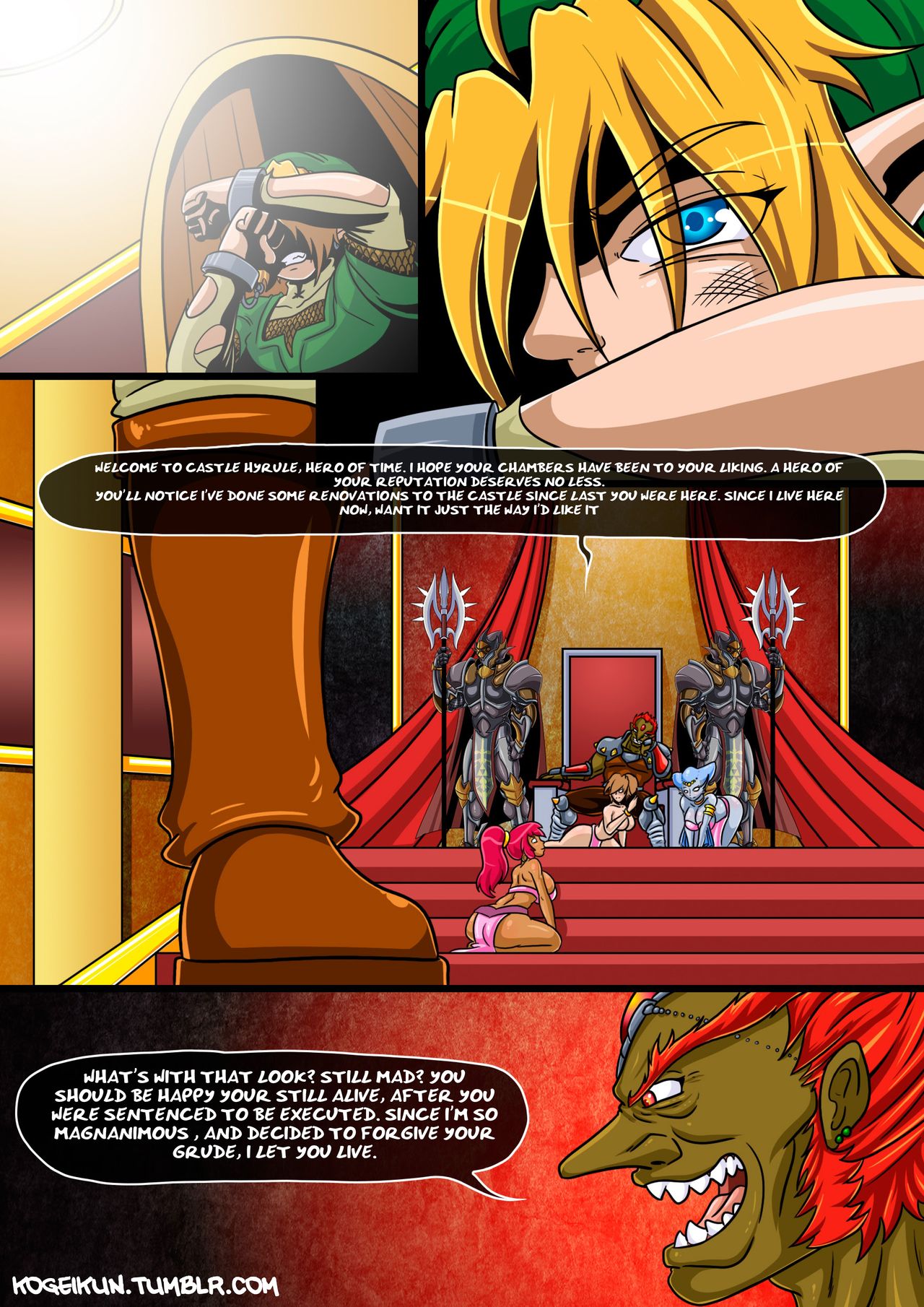 The Legend of Zelda: The Ocarina of Joy #3 page 6 full