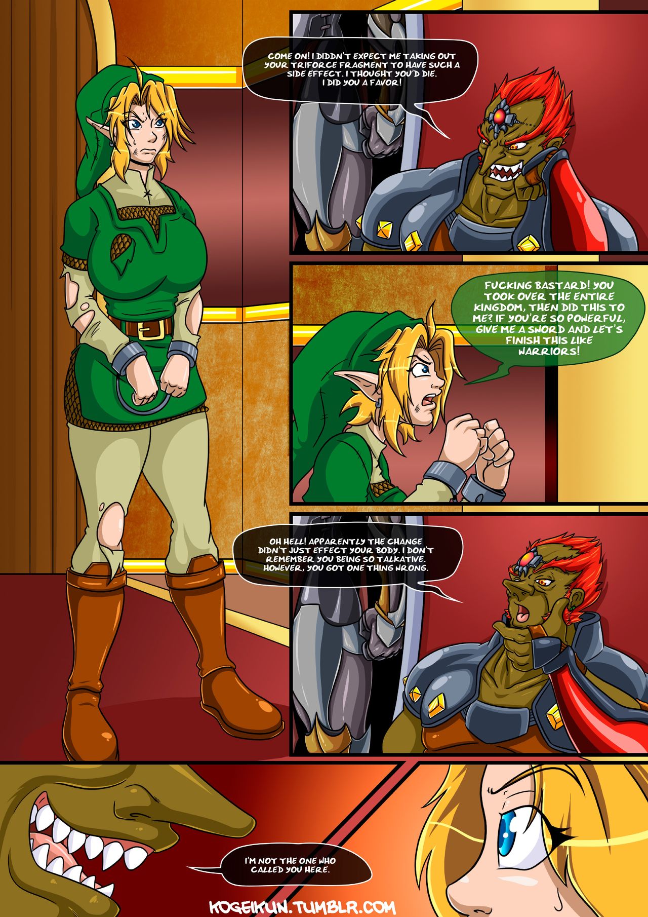 The Legend of Zelda: The Ocarina of Joy #3 page 7 full
