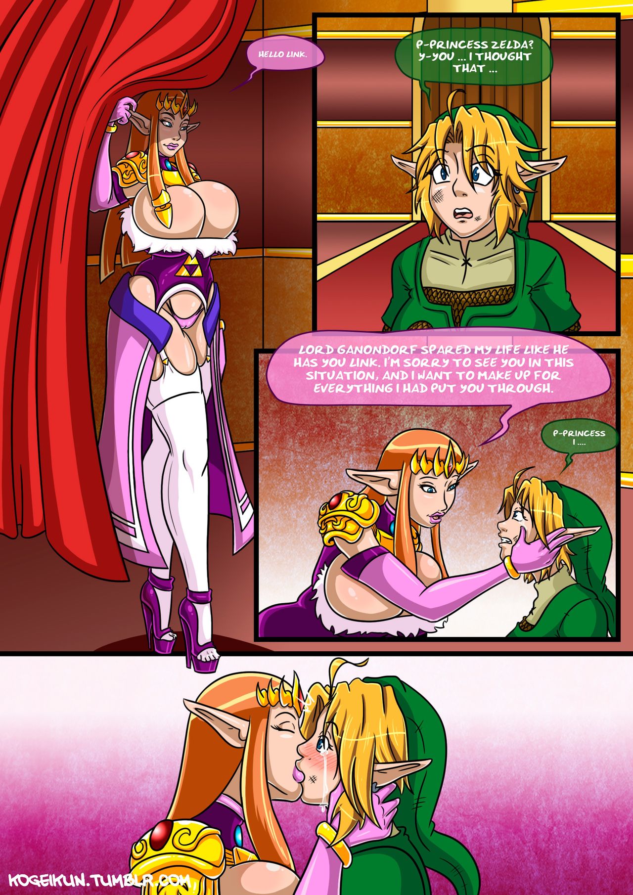The Legend of Zelda: The Ocarina of Joy #3 page 8 full