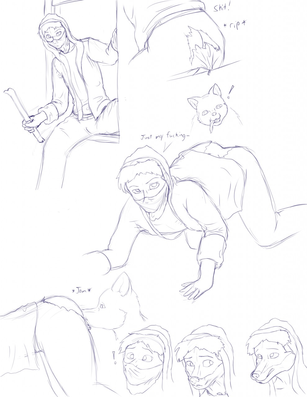 Lucky Guard Dog page 1 full