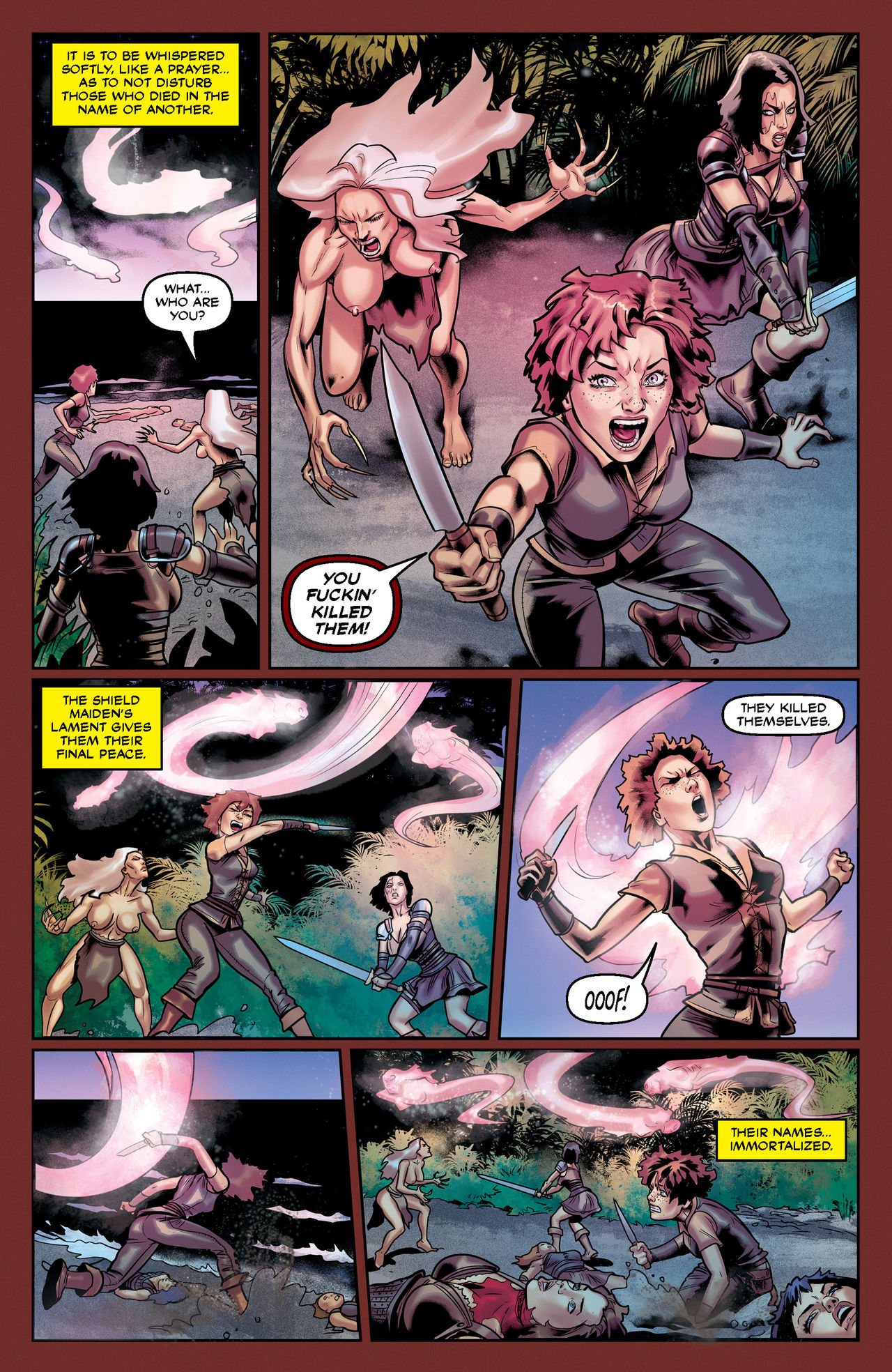 Belladonna: Fire and Fury #9 page 6 full