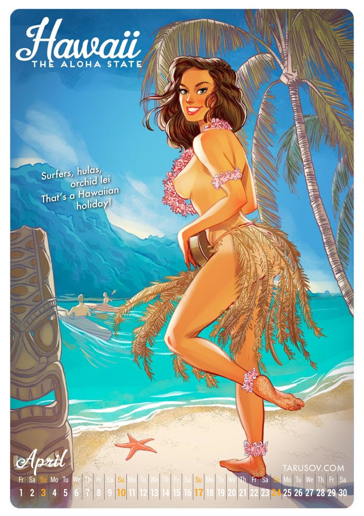 - 2016 American Girl Pin-Ups Calendar page 5 full