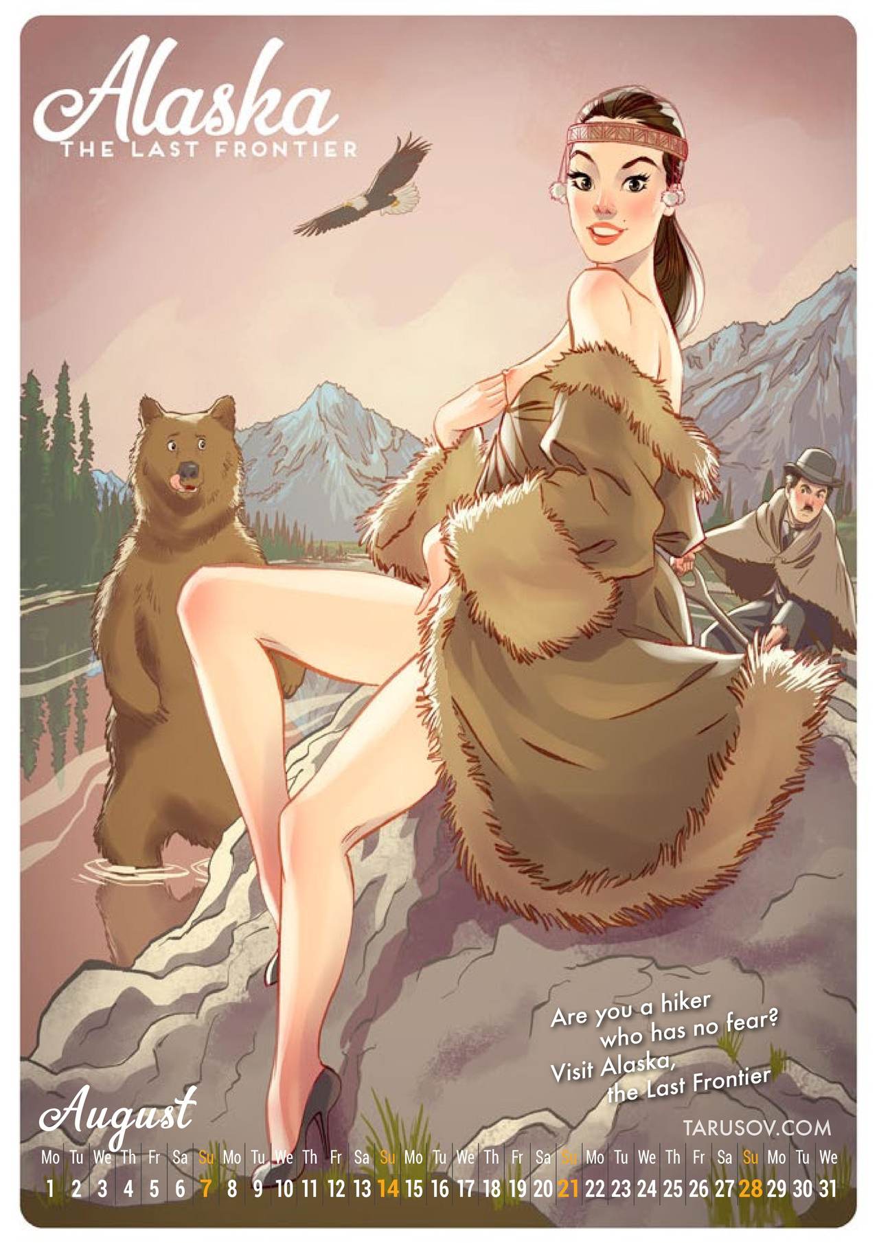 - 2016 American Girl Pin-Ups Calendar page 9 full